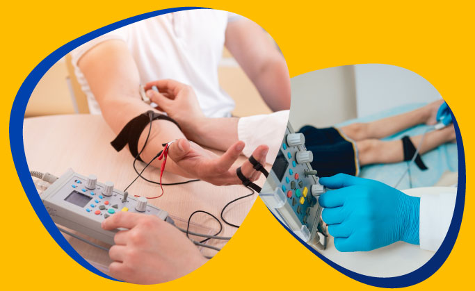 رسم العصب في المنزل